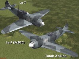 Skinpack La-7, La7 (3xB20) (NEW!!!)