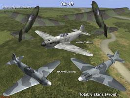 Skinpack Yak-1B (NKAP41, winter, NKAP43) unmarked