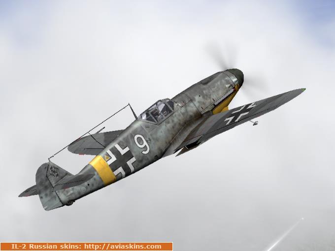 Bf-109G-2 немаркированный дженерик