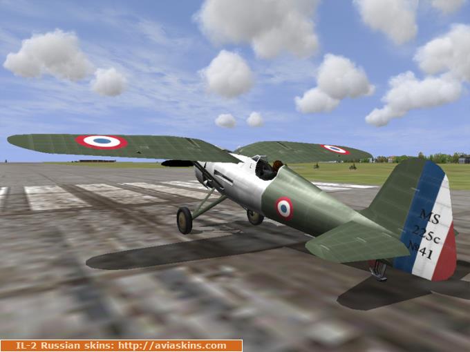 Р-11с. stylisation  Morane-Saulnier MS-225