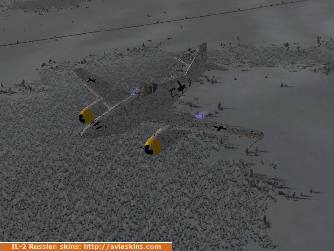 Winter pixel camouflage
