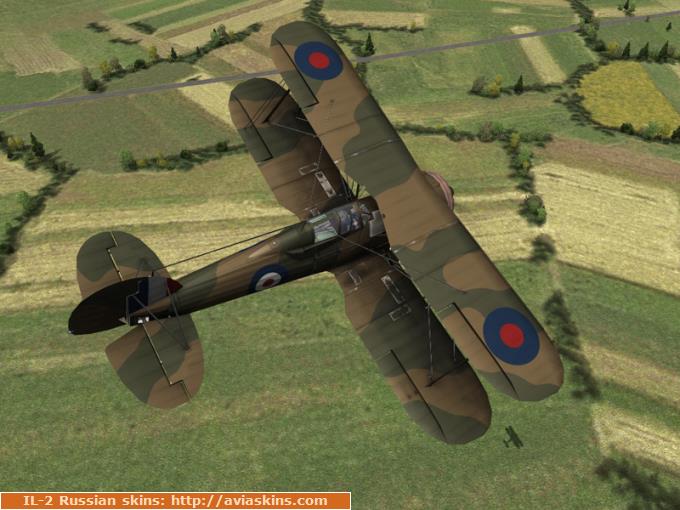 "Gladiator" (J8A) RAF