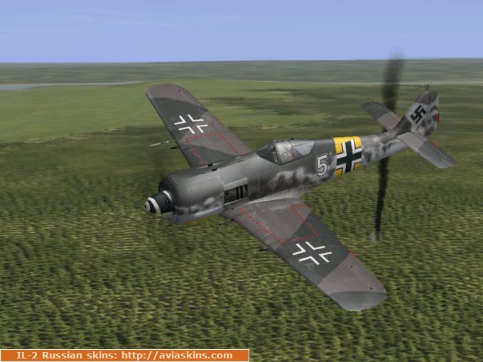 Fw190A-5, "Белая 5"