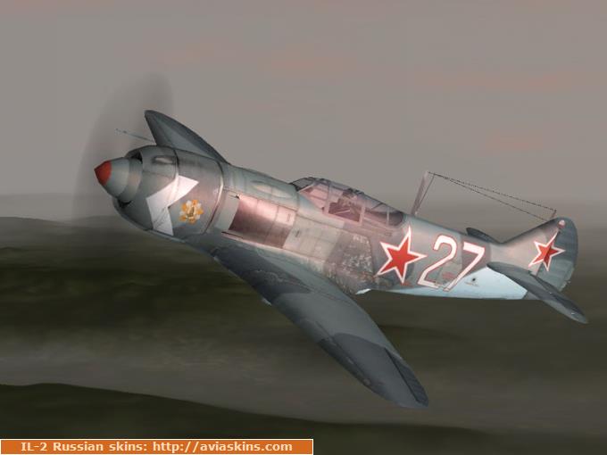 La-7 white 27 Sannikov 790IAP